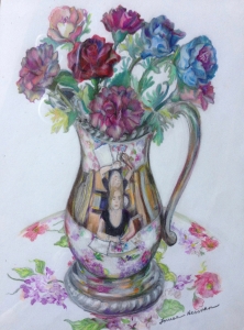Reflective Vase