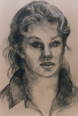 Self Portrait  graphite