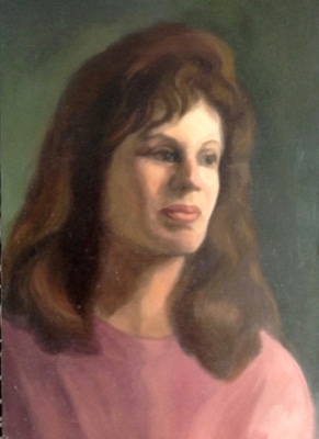 Seif Portrait with Pink top