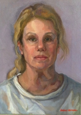 Self Portrait with White T