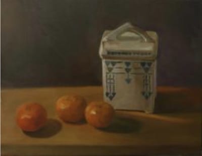Canister and Oranges